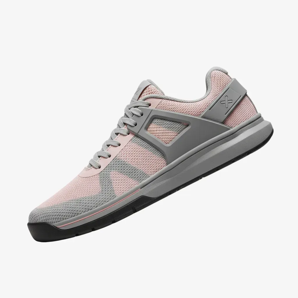 Women's Cross-Training Gym Shoes - Pink & Grey