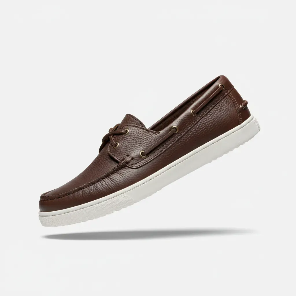 Classic Boat Shoes - Dark Brown
