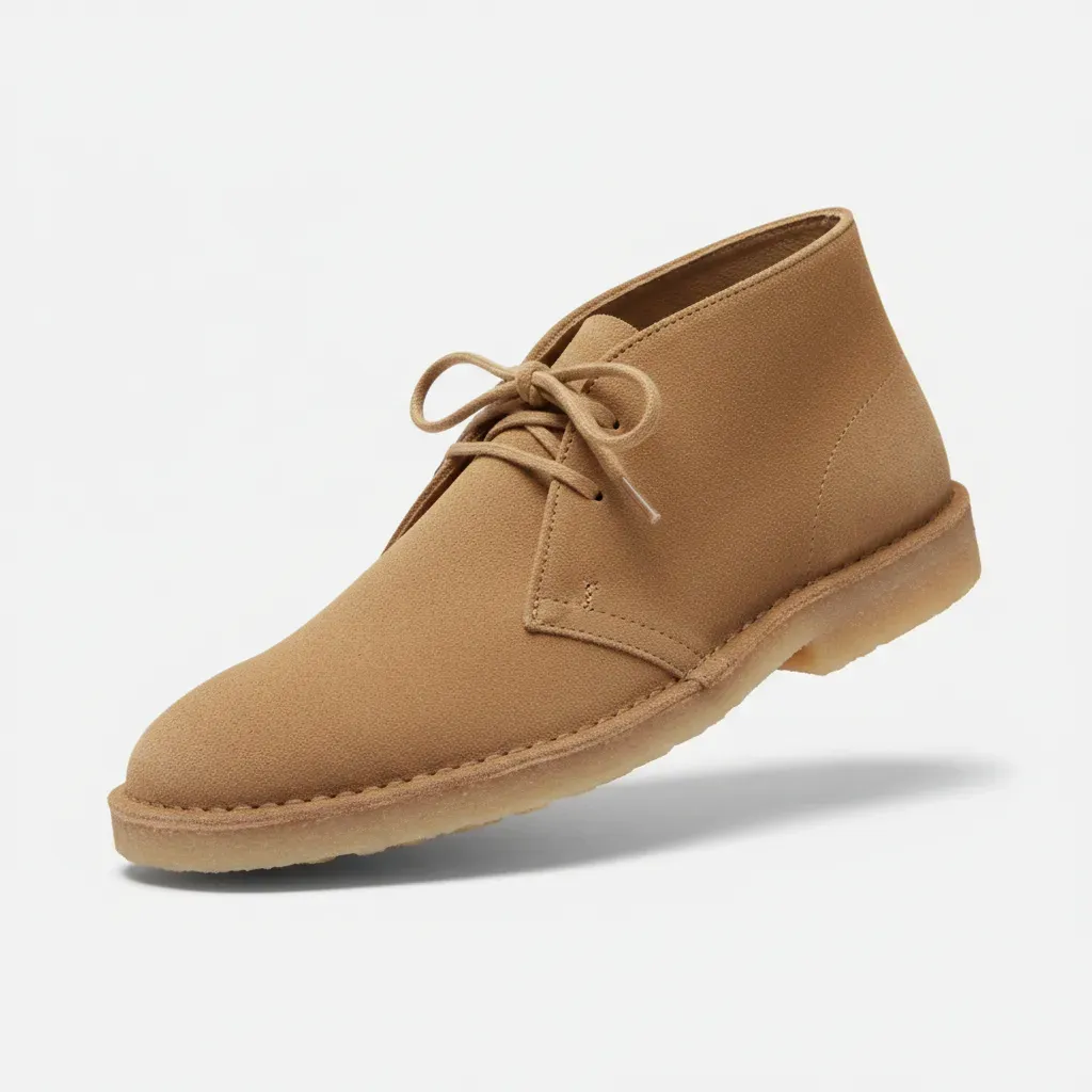 Desert Boots - Tan Suede
