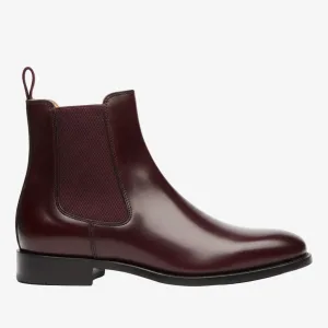 Classic Chelsea Boots - Burgundy Leather
