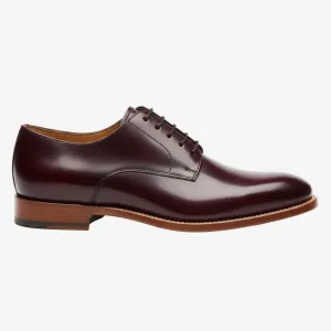 Derby Dress Shoes - Burgundy Leather