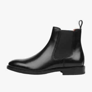 Classic Chelsea Boots - Black Leather
