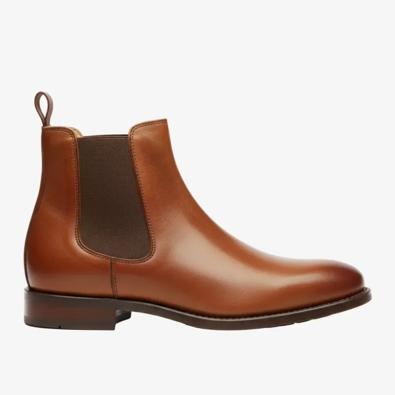 Classic Chelsea Boots - Brown Leather