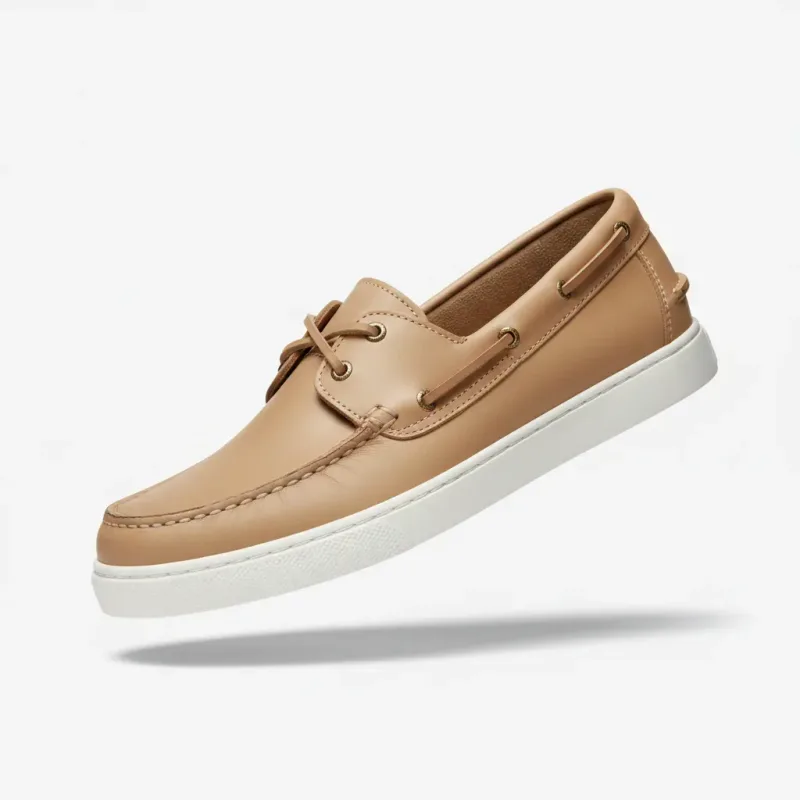 Classic Boat Shoes - Tan