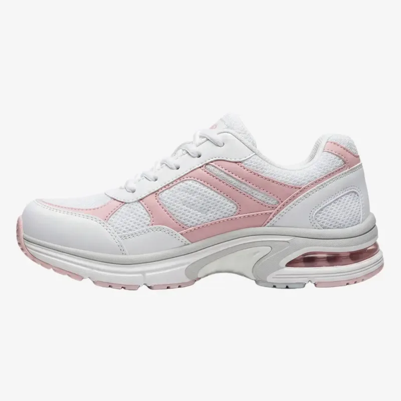 Women's Orthopedic Walking Shoes - White & Pink